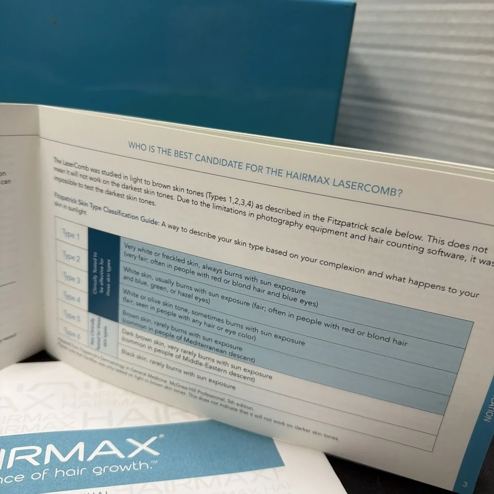 Authentic HairMax Laser Comb Ultimate 9- Hair Treatment-Excellent SEE PICTURES